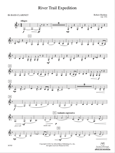 River Trail Expedition: B-flat Bass Clarinet