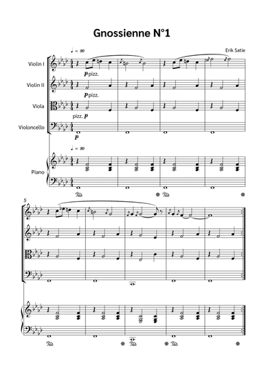 Gnossienne N°1