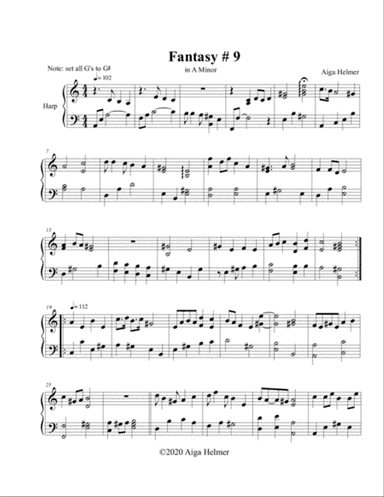 Fantasy # 9 in A Minor