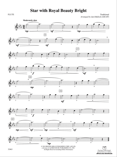 Star with Royal Beauty Bright: Flute