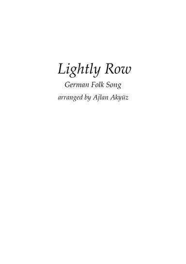 Lightly Row
