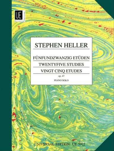 Etudes, 25, Op. 47, Piano