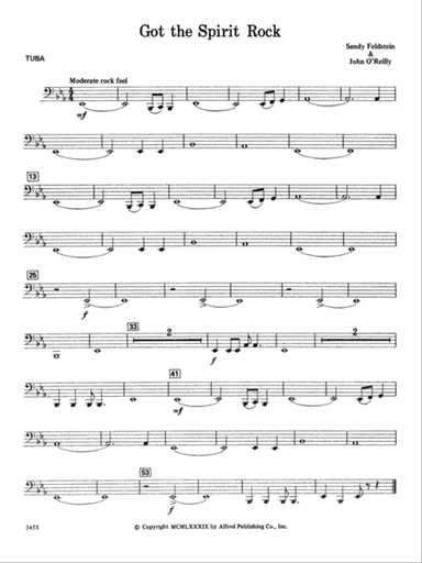 Got the Spirit Rock: Tuba
