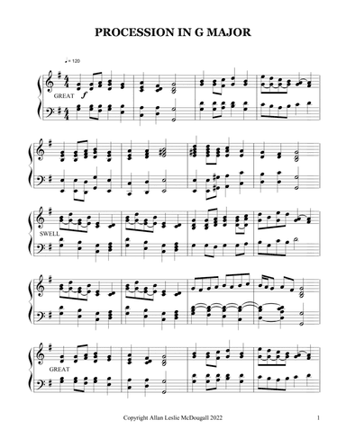 Procession in G Major