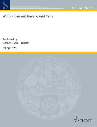 Wir bringen mit Gesang und Tanz