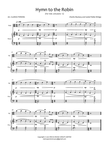A Hymn For The Robin
