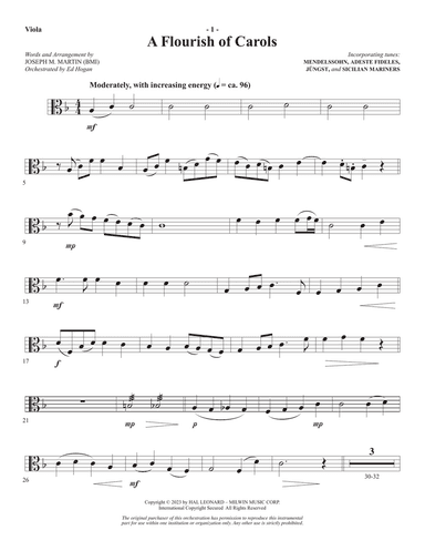 A Journey to Joy (A Cantata for Christmas) - Viola