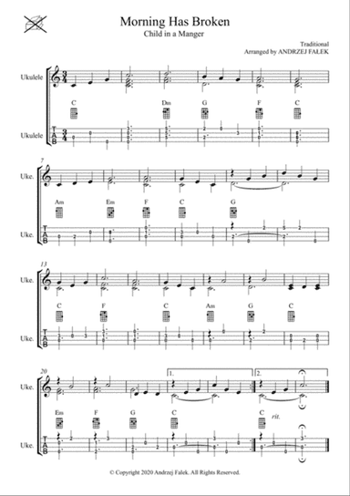 Morning Has Broken (Child in a Manger)