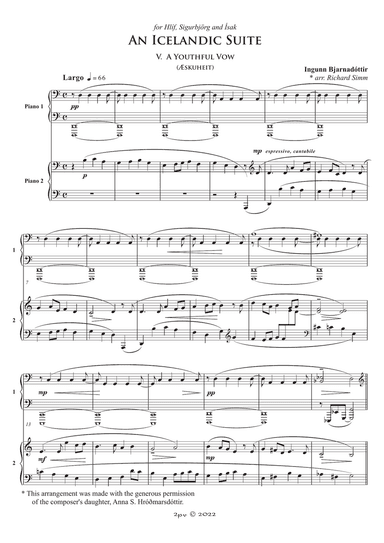 "A Youthful Vow" from An Icelandic Suite