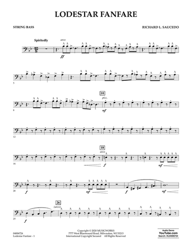 Lodestar Fanfare - String Bass