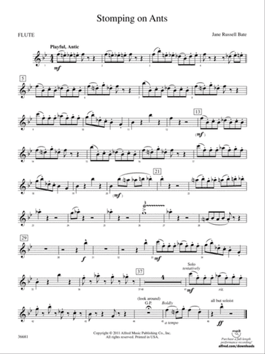 Stomping on Ants: Flute
