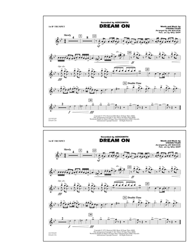Dream On - 1st Bb Trumpet