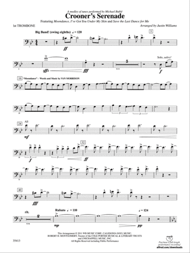 Crooner’s Serenade: 1st Trombone