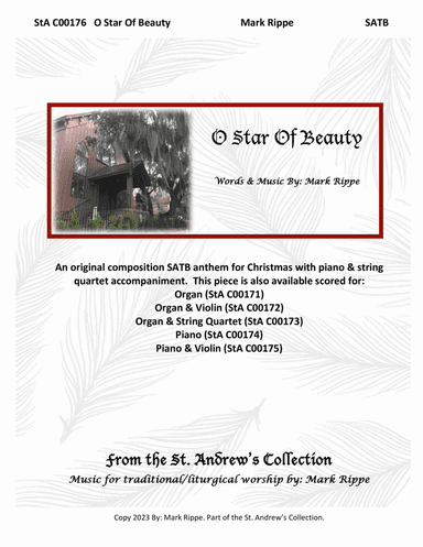O Star Of Beauty (StA C00176)