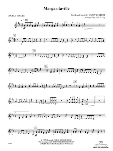 Margaritaville: 2nd Percussion