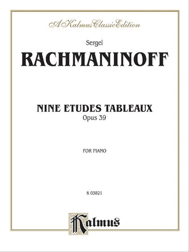 Etudes Tableaux, Op. 39
