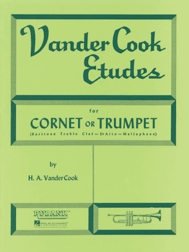 Vandercook Etudes For Cornet Or Trumpet