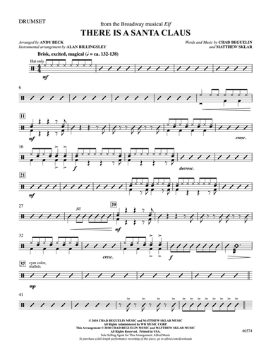 There Is a Santa Claus: Drums