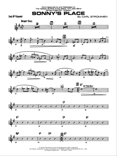 Sonny's Place: 2nd B-flat Trumpet
