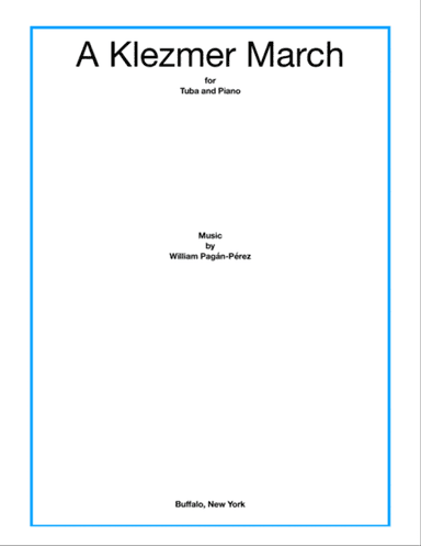 A Klezmer March for Tuba and Piano
