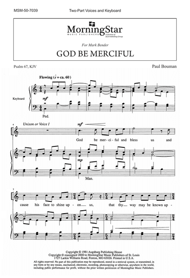 God Be Merciful (Downloadable)