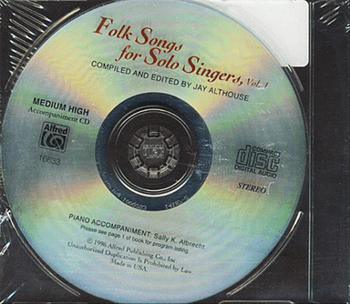 Folk Songs for Solo Singers, Vol. 1