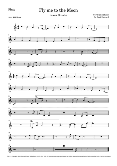 Fly Me To The Moon (in Other Words)