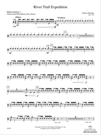 River Trail Expedition: 1st Percussion