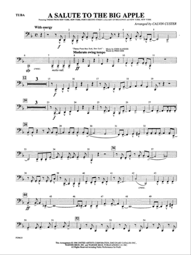 A Salute to the Big Apple: Tuba