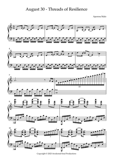 August 30 - Threads of Resilience