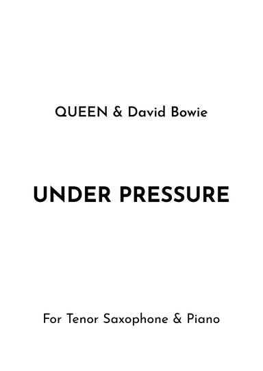 Under Pressure