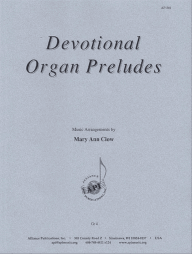 Devotional Organ Preludes For Organ