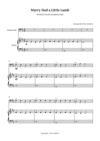 Marry Had a Little Lamb