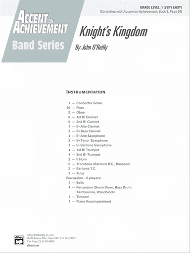 Knight's Kingdom: Score