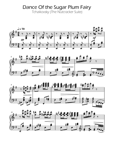 Tchaikovsky - Nutcracker Suit - Dance of the Sugar Plum Fairy