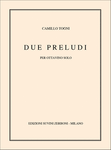 Due Preludi (1980) Per Ottavino (2-20)