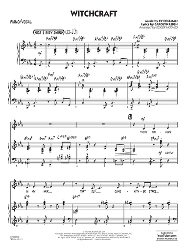 Witchcraft (arr. Roger Holmes) - Piano/Vocal
