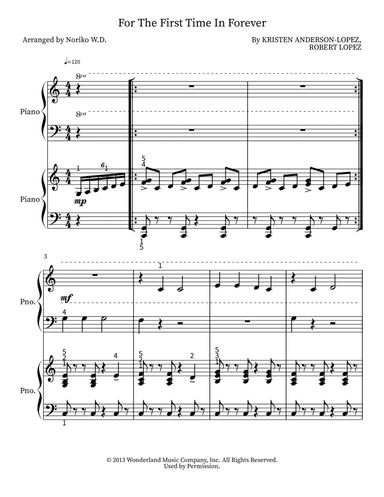 For The First Time In Forever