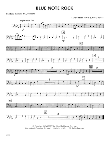 Blue Note Rock: 1st Trombone