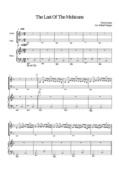 Last Of The Mohicans (main Theme)