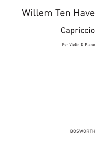 Capriccio For Violin And Piano Op.24