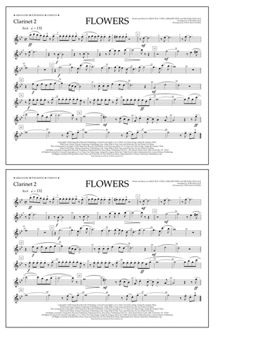 Flowers (arr. Tom Wallace) - Clarinet 2