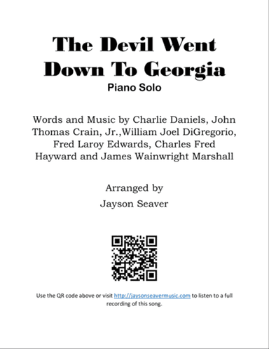 The Devil Went Down To Georgia