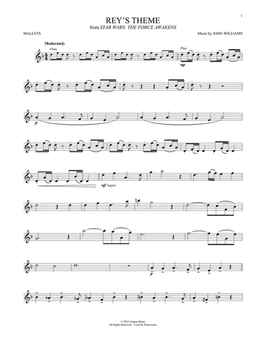 Rey's Theme (from Star Wars: The Force Awakens)