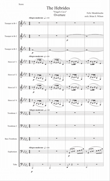 The Hebrides "Fingal's Cave" Overture