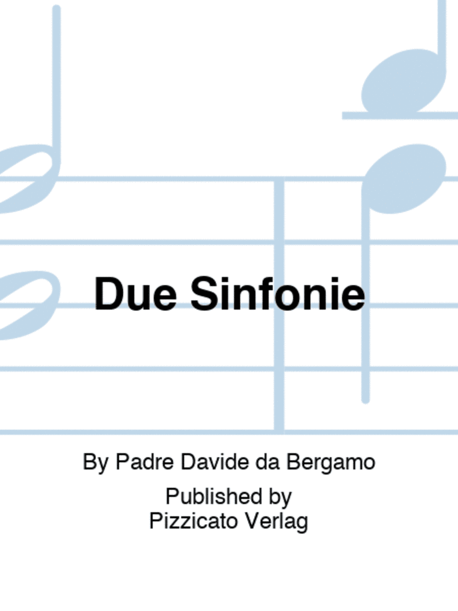 Due Sinfonie