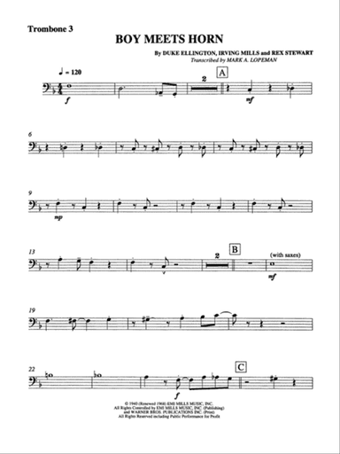 Boy Meets Horn: 3rd Trombone