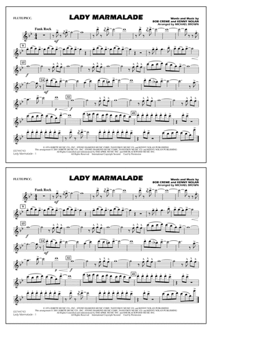 Lady Marmalade (from Moulin Rouge) (arr. Michael Brown) - Flute/Piccolo