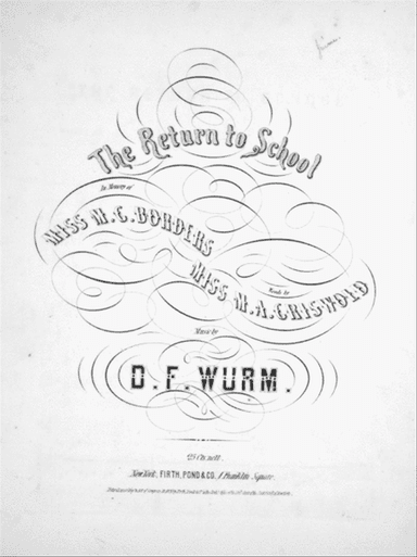 The Return to School
