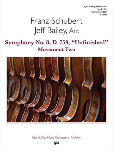 Symphony No.8,D.759, Unfinished, Mvt Two